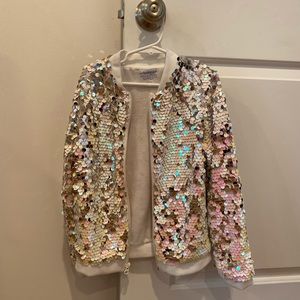 Girls  sequin jacket